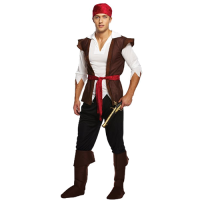 Caribbean Pirate Man Adult Costume
