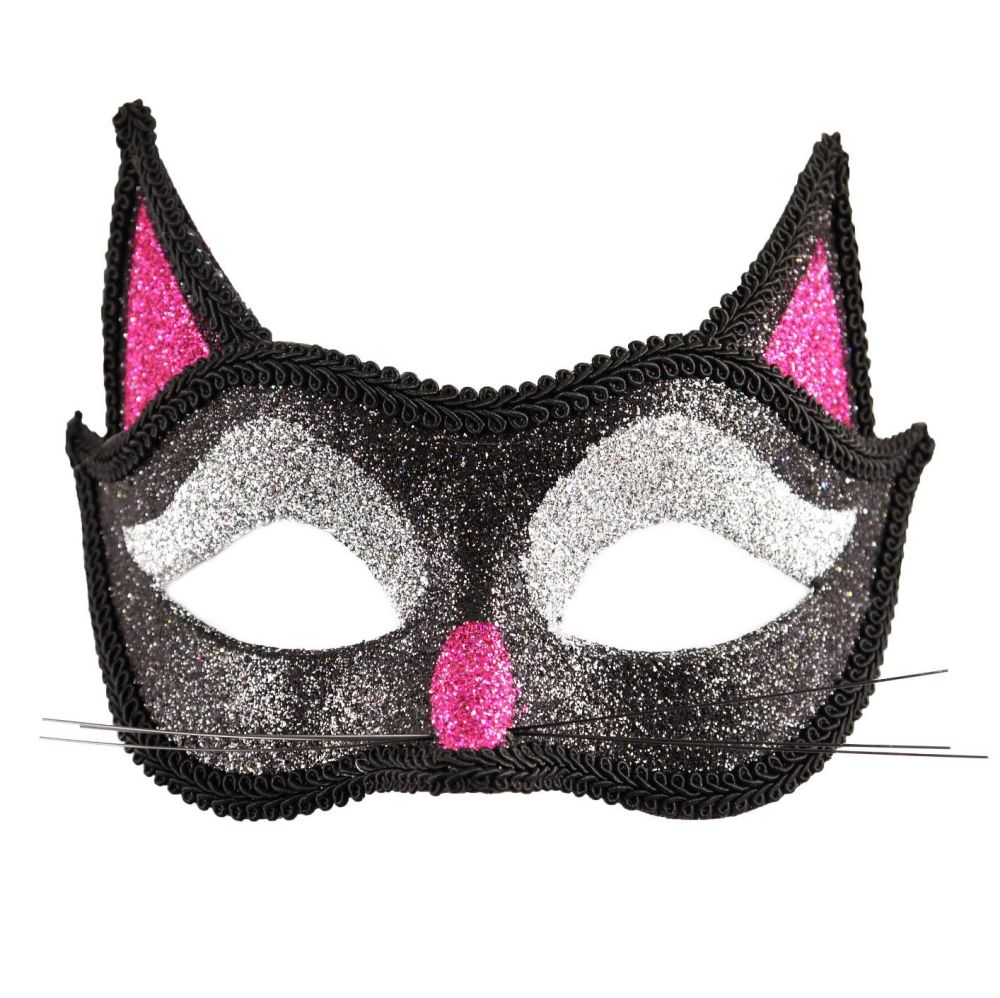 Cat Glitter Mask