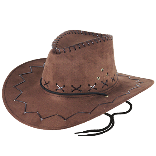 Brown Deluxe Cowboy Hat