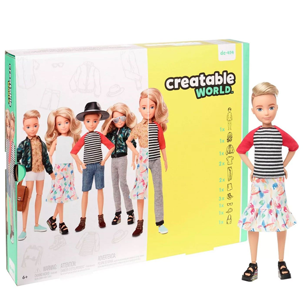 Creatable World Deluxe Character Kit (DC-414)