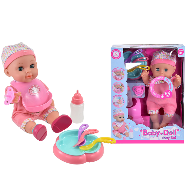 Drink & Wet Baby Doll Playset