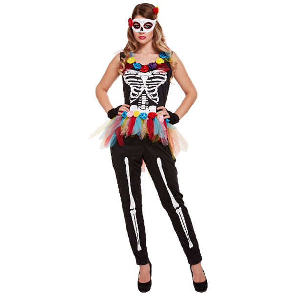Day of the dead adult costume