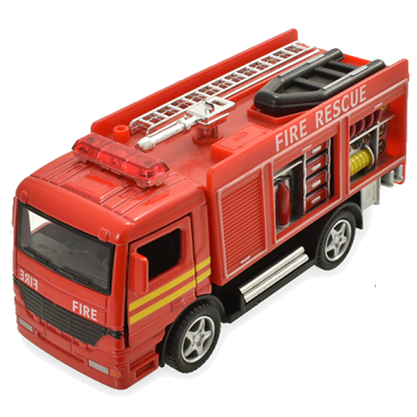 Pull Back Fire Engine 