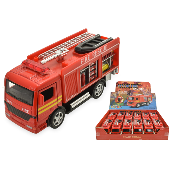 Pull Back Fire Engine 