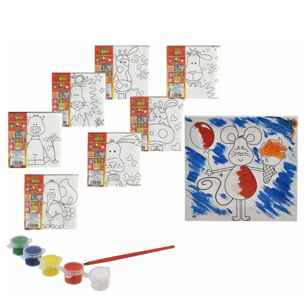 Canvas Painting Art Set