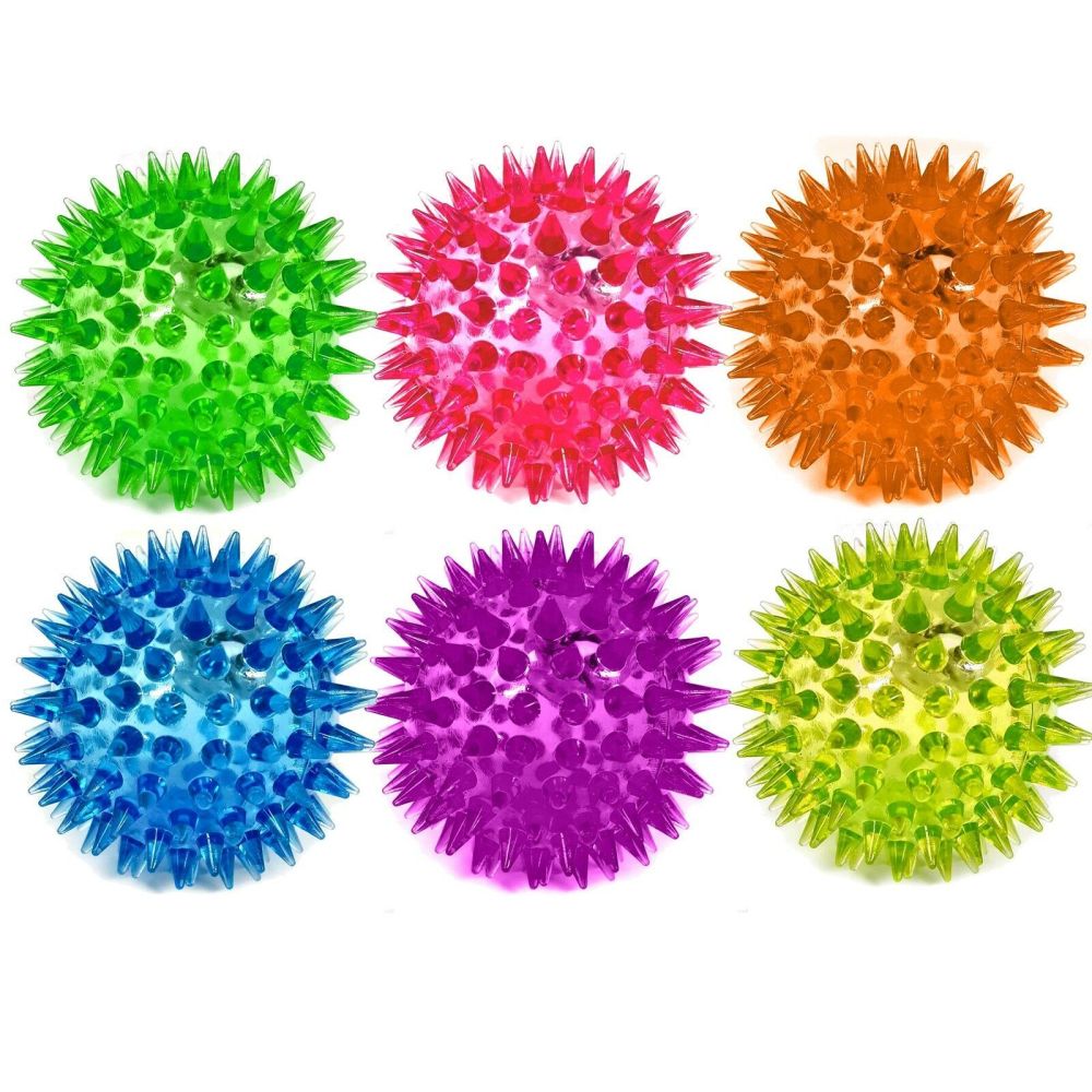 Light-Up Spikey Ball Assorted