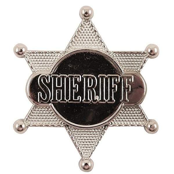 Sheriff Badge Clip