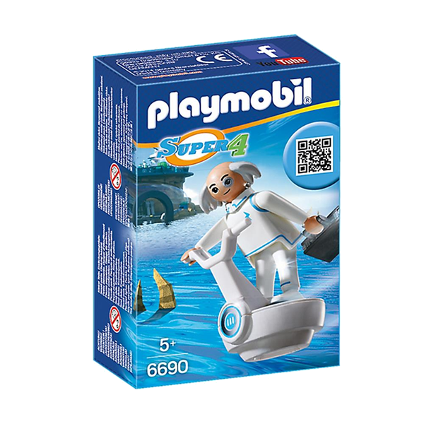 Playmobil Super 4 Dr. X Figure