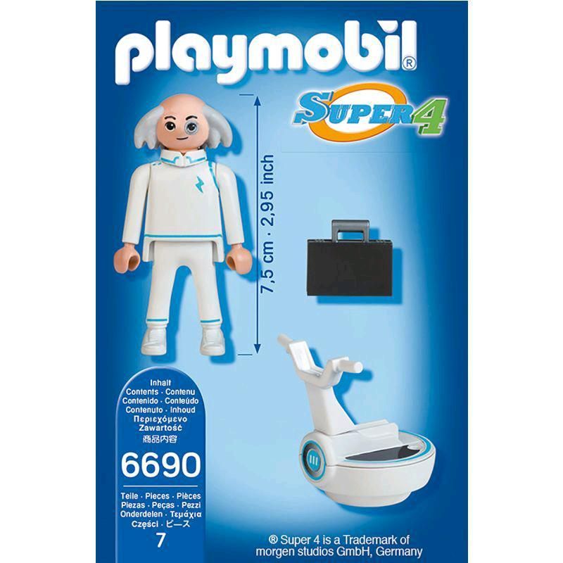 Playmobil Super 4 Dr. X Figure