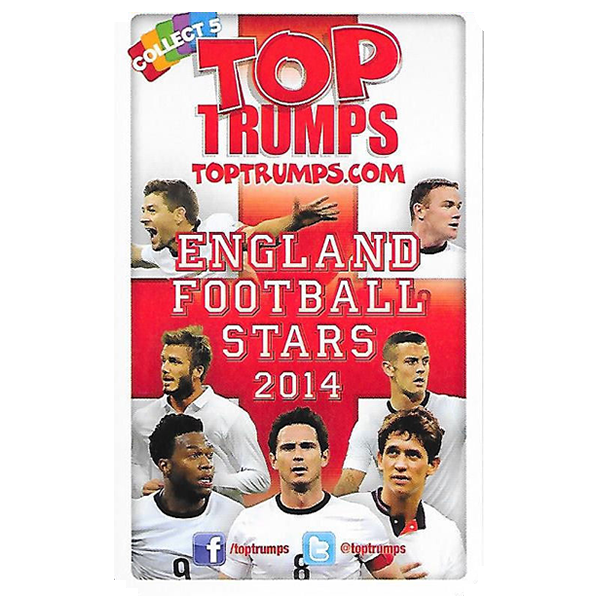 Top Trumps England Football Stars 2014 Mini Pack