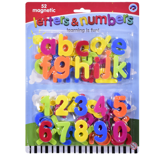Magnetic Letters & Numbers Learning Set