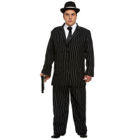 Gangster XL Adult Costume