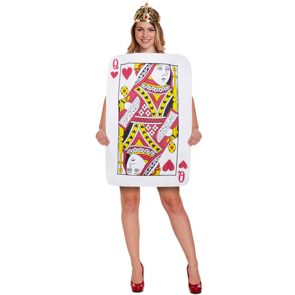 Queen of Hearts Playing Card