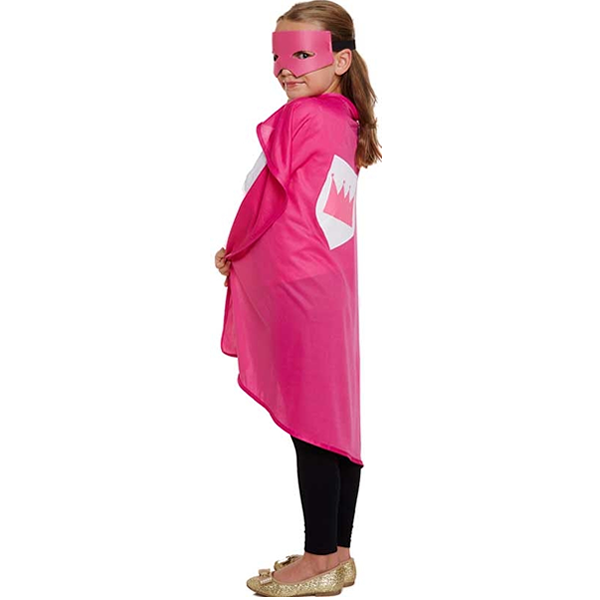 Pink Super Hero Child Costume