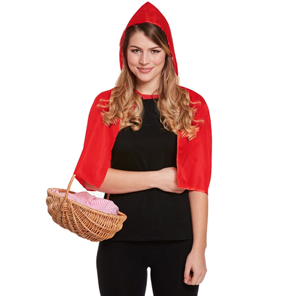 Red Hooded Girl Cape