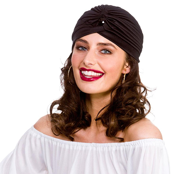 Fortune Teller Turban With Black Jewel