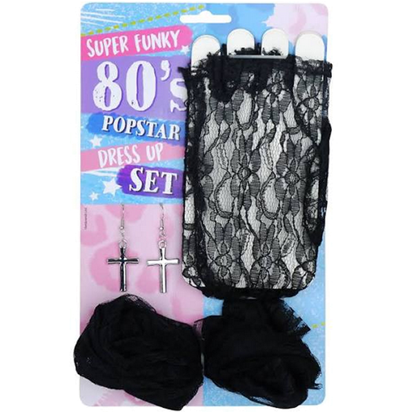 Super Funky 80's Popstar Dress-up Set