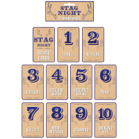 Stag Night Rating Cards