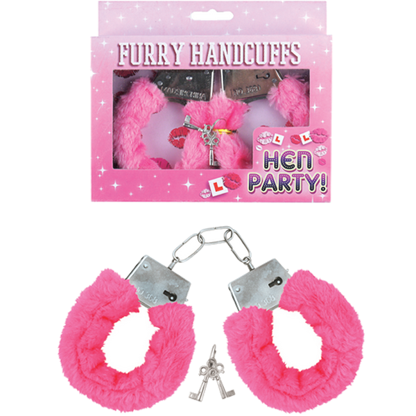 Fur Handcuffs Pink