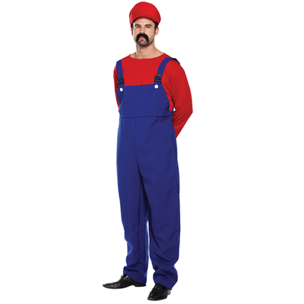 Super Workman Red Adult Costume