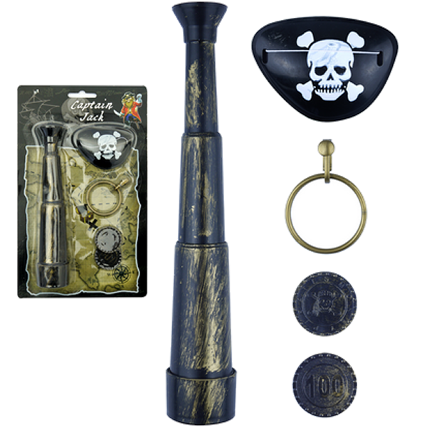 Pirate Set With Telescope