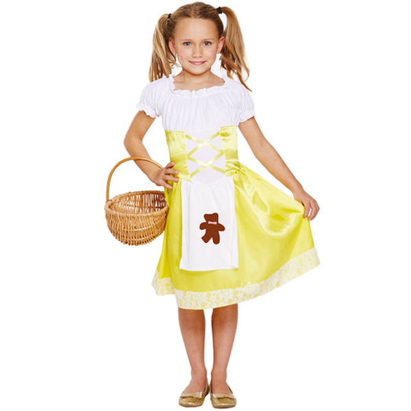 Porridge Girl Child Costume