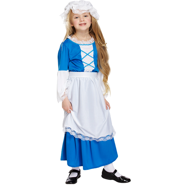 Tudor Girl Child Costume