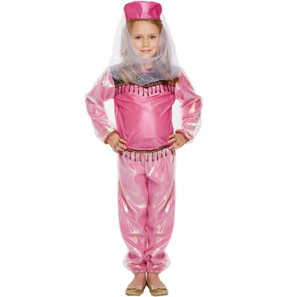Pink Bollywood Child Costume
