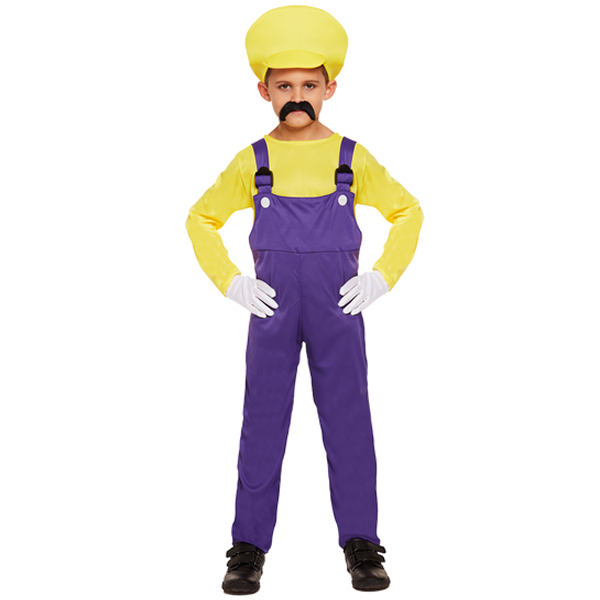 Super Workman Yellow Child Costume