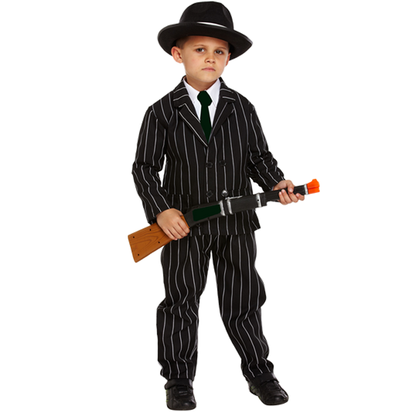 Gangster Boy Child Costume