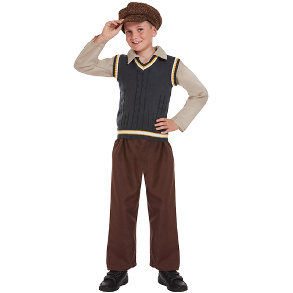 Evacuee Boy Child Costume
