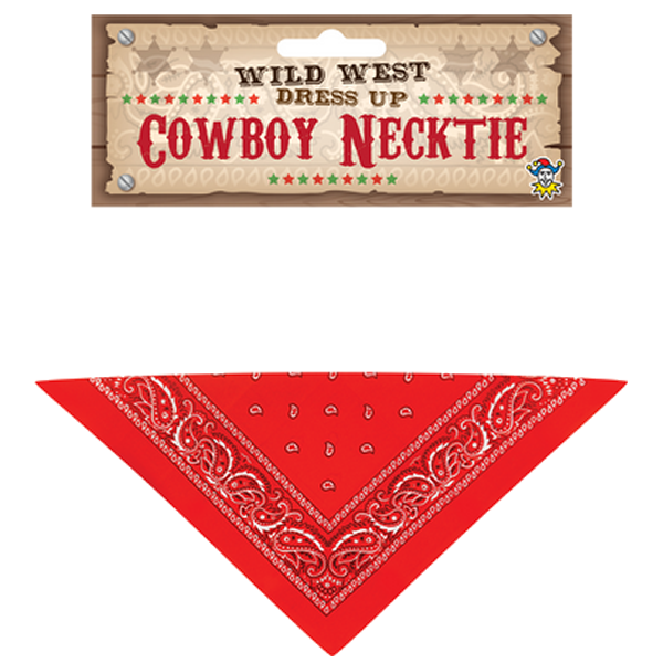 Cowboy Necktie Red