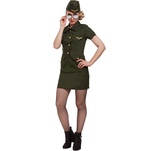 Army Lady Adult Costume