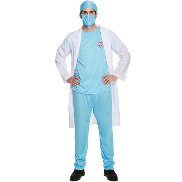 Doctors Scrubs Adult Costume