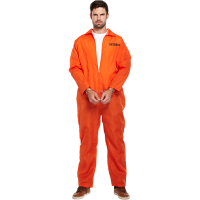 Prisoner Overalls Adult Costume