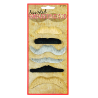 Moustaches Set Assorted Styles And Colours