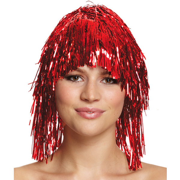 Tinsel Wigs Assorted