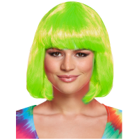 Green Mid-Length Wig