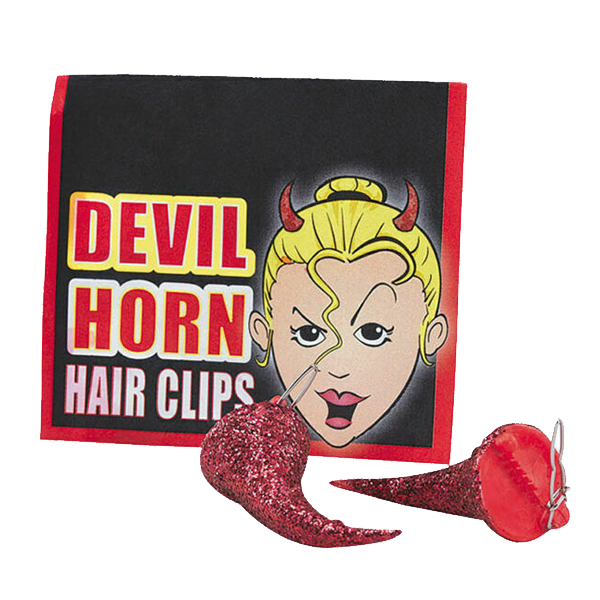 Hair Clip Devil Horns