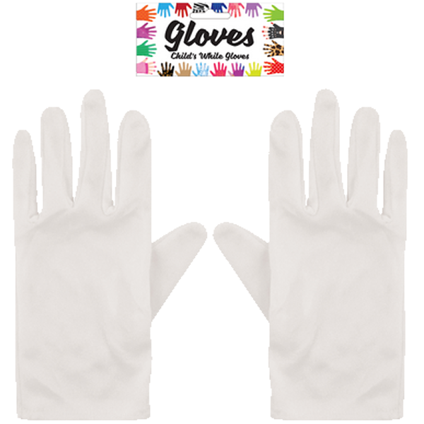Child's White Gloves
