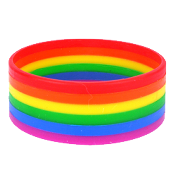 Silicone Pride Bracelet