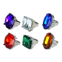 Giant Jewel Rings Assorted
