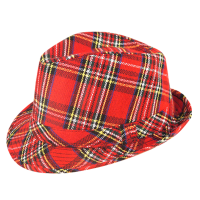 Tartan Trilby Hat
