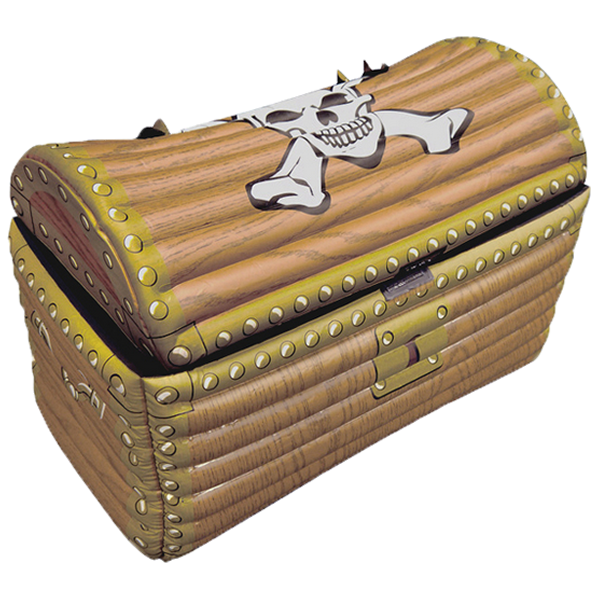 Inflatable Treasure Chest