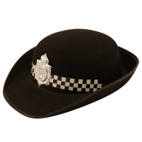 Policewoman Black Felt Hat