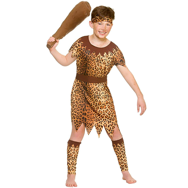 Stone Age Cave Boy Child Costume
