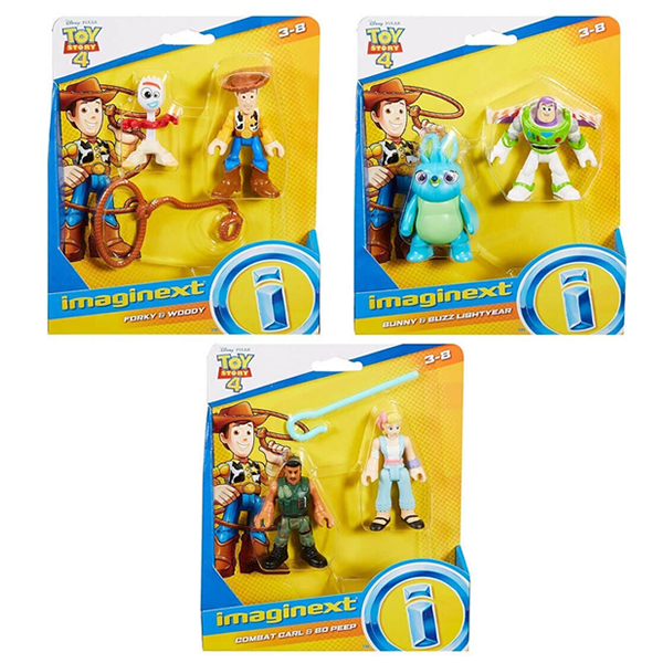 Imaginext Toy Story Combat Carl & Bo Peep