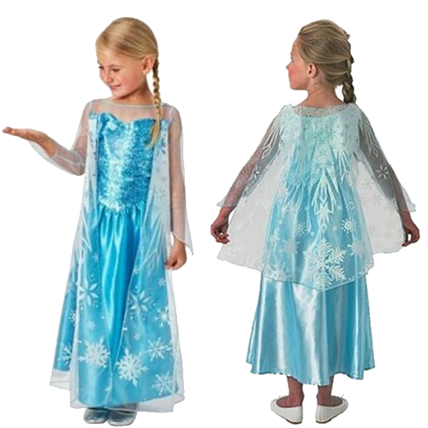Frozen Elsa Dress Child Costume
