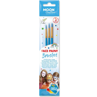 Moon Creations Face Paint Brushes Blue