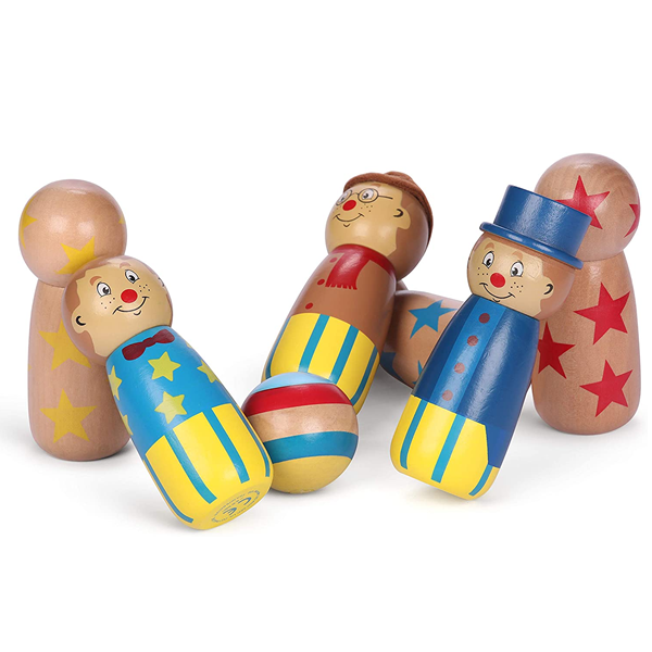 Mr Tumble Wooden Character Skittles